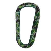 UST Snappy Spring-Loaded Carabiner Clip Green Camo (U-12082)