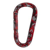 UST Snappy Spring-Loaded Carabiner Clip Red Camo (U-12084)