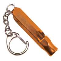 UST Orange Aluminium Waterproof Signal Whistle (U-12101)