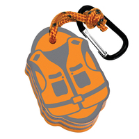 UST Life Jacket Highly-Visible Key Float Holder (U-12112)