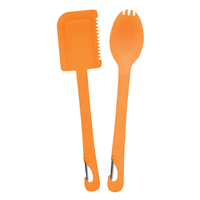 UST Klipp Durable Spork & Spatula Set Orange (U-12148)
