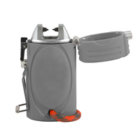 UST TekFire LED Light Fuel-Free Lighter Grey (U-12425)
