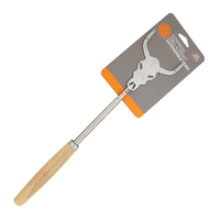 UST Grill A Long Extendable Cow Skull Camping Fork (U-12567)