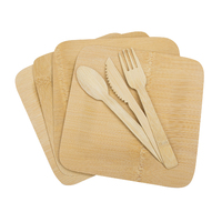 UST Bamboo Eco-Friendly Camping Dinner Set (U-12573)