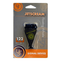 UST JetScream Floating Signal Whistle Black (U-300-02)