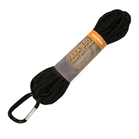 UST Paracord 550 Heavy Duty Utility Cord 30ft Black (U-5C30-20)