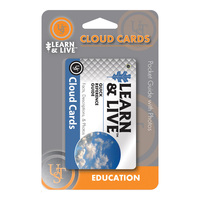 UST Learn & Live Cards Cloud Informative Cards (U-80-0260)