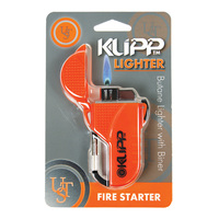 UST Klipp Butane Lighter w/ Biner Orange (U-W15-08)