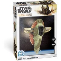 4D Cityscape Star Wars Boba Fetts Starfighter 3D Puzzle 130 Pieces (UG4D51305)