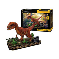 National Geographic Velociraptor 3D Puzzle for Ages 8+ (UGDS200534)