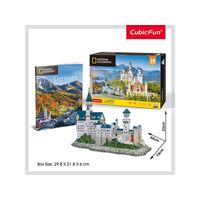National Geographic Neuschwanstein Castle 3D Puzzles 121 Pieces (UGDS209902)