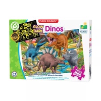 The Learning Journey Glow in the Dark Dinos Floor Puzzle 100 Pieces