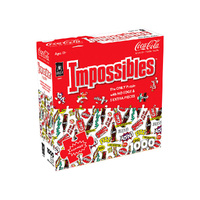 BePuzzled Impossibles Coca-Cola Pop Fizz Jigsaw Puzzle 1000 Pieces (UNI001481)