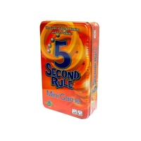 5 SECOND RULE CARD GAME (TIN) (UNI01092)