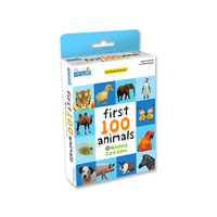 First 100 Animals Card Match (UNI01335)