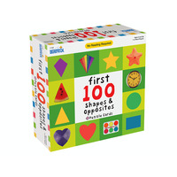 First 100 Shapes & Opposites Puzzle Cards (UNI01339)