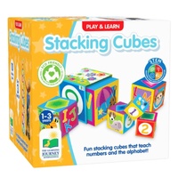 The Learning Journey Play & Learn: Stacking Cubes for Ages 1-3