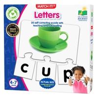 The Learning Journey Match It!: Letters Puzzle Set for Ages 4-7