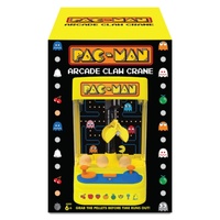 Pac-Man Arcade Claw Crane Core Series Interactive Game 1-Player Ages 6+