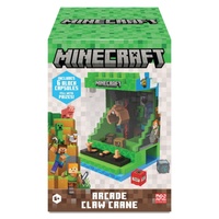 Minecraft: Arcade Claw Crane Interactive Tabletop Game 1-Player Ages 6+