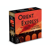 The Orient Express BePuzzled Jigsaw Puzzles 1000 Pieces (UNI33122)