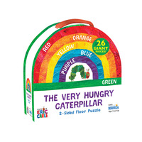 The Very Hungry Caterpillar 2-Sided Floor Puzzle 26 Pieces (UNI33836)