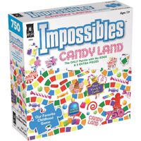 BePuzzled Impossibles Candy Land Jigsaw Puzzle 750 Pieces (UNI33932)