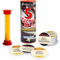 PlayMonster 5 Second Rule Entertainment Mini Card Game 2+ Players (UNI524092)