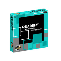 Front Force Classics Quadefy Block Building Strategy Game 2-Players (UNI53943)