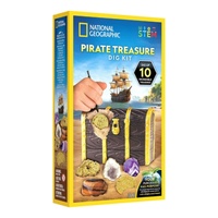 National Geographic: Pirate Treasure Dig Kit STEM Learning for Ages 6+