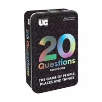 University Games 20 Questions Card Game Tin 2+ Players Ages 12+