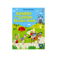 Usborne Activities Knights & Castles Sticker Book Ages 5+ (USB041115)
