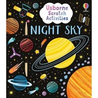 Usborne Night Sky Scratch Childrens Activity Book