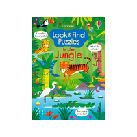 Usborne Look & Find Puzzles Jungle Childrens Book Paperback (USB310505)