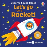 Usborne Let's Go on a Rocket Childrens Sound Book