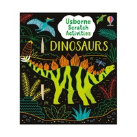 Usborne Scratch Activities: Dinosaurs Childrens Book