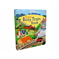 Pull Back Busy Train Book (USB550341)