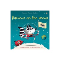 Usborne Phonic Readers Raccoon on the Moon Childrens Book