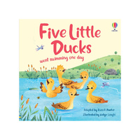 Usborne Five Little Ducks Went Swimming One Day Childrens Book (USB704975)
