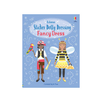 Usborne Sticker Dolly Dressing Fancy Dress Childrens Book (USB707723)