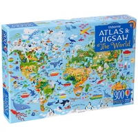 USBORNE ATLAS & JIGSAW (USB937610)