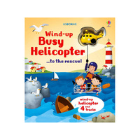 Usborne Wind-Up Busy Helicopter to the Rescue Childrens Book (USB942775)