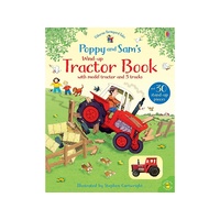 Wind-Up Tractor Book Poppy's (USB962582)