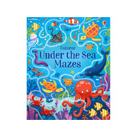 Usborne Under the Sea Mazes Childrens Book Paperback (USB969383)