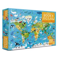 Book & Jigsaw Animals Of World (USB969420)