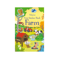 Usborne First Sticker Book Farm with over 140 Stickers (USB986601)