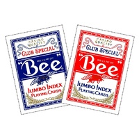 BEE POKER DECK JUMBO INDEX (1 x Deck) (USP00077)