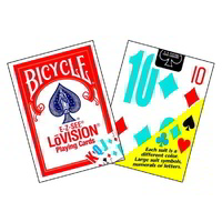 BICYCLE LO-VISION PLAYNG.CARDS (USP00125)