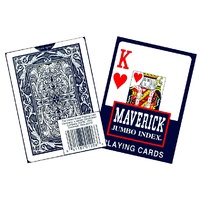 Maverick Poker Jumbo Index Poker Playing Cards Deck USP01206