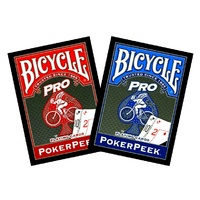 Bicycle Pro Poker Peek Cards Playing Card Deck and Board Game (USP01456)